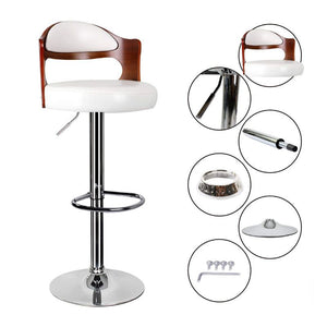 2 Piece 360°swivel Modern Design Bar Stools