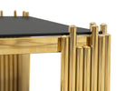 Load image into Gallery viewer, Bali Console Table Gold Frame
