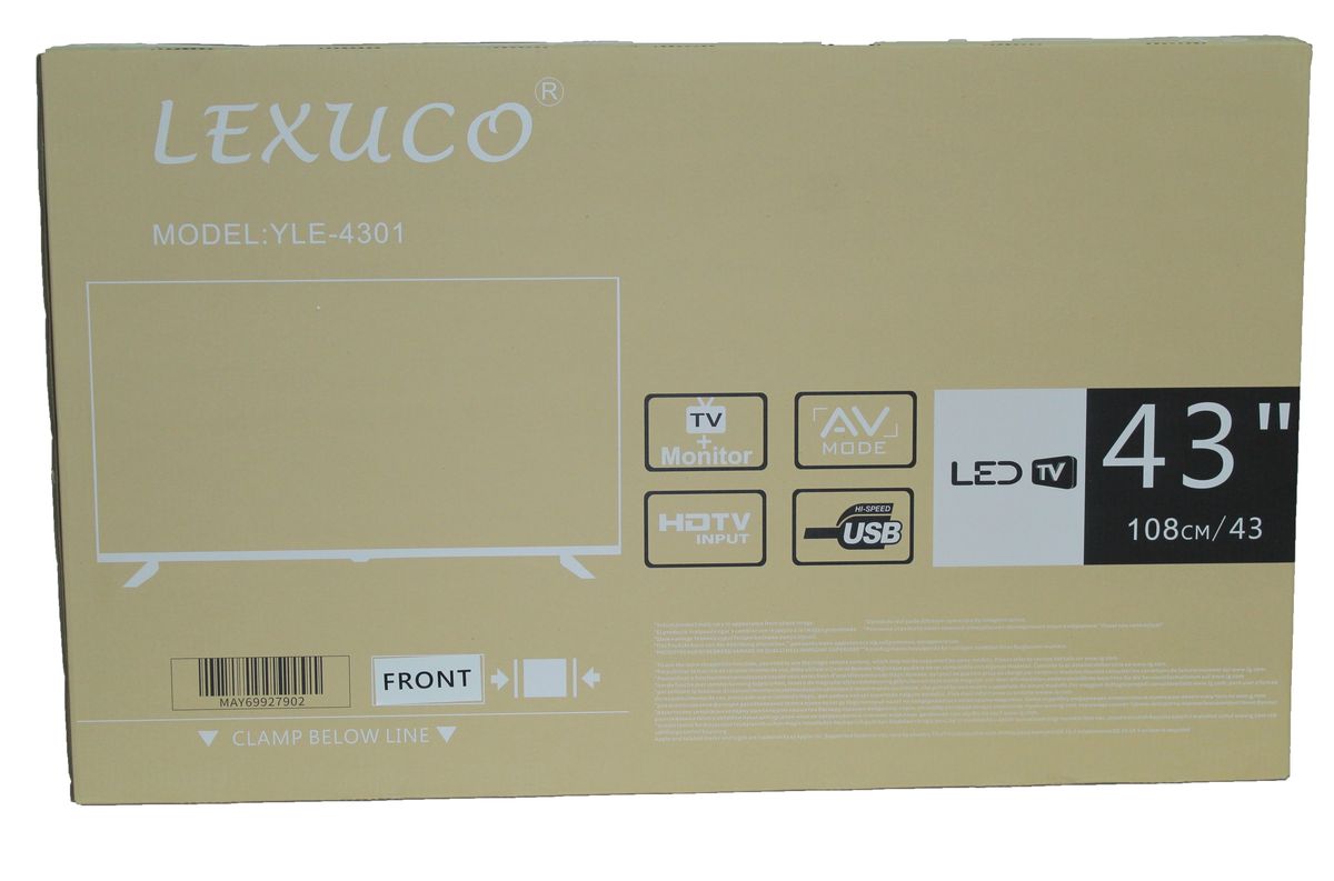 Lexuco 43'' Led Hd Ready Tv
Lexuco