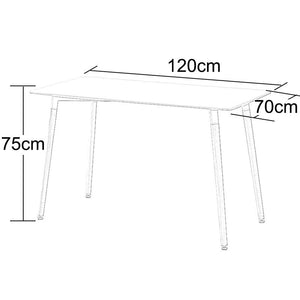 Modern Style Wooden Dining Table