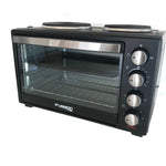 Load image into Gallery viewer, TG- 3200Watts Electric oven with 2 Plate Stove (28L)
