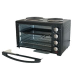 Load image into Gallery viewer, TG- 3200Watts Electric oven with 2 Plate Stove (28L)
