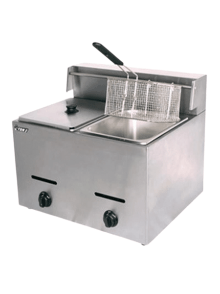 Stainless Steel-Double Tank Gas Fryer