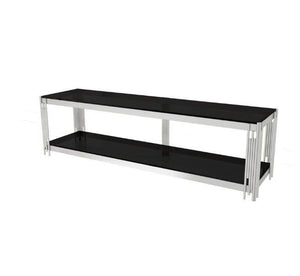 TV / Plasma Stands -Tempered Glass Top / Metal Frame